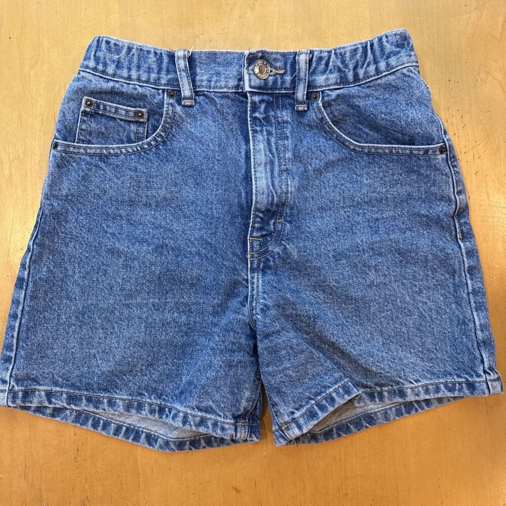 Pull and Bear Women’s Shorts Size 2 Jeans Blue Jeans Shorts High Waist 90s